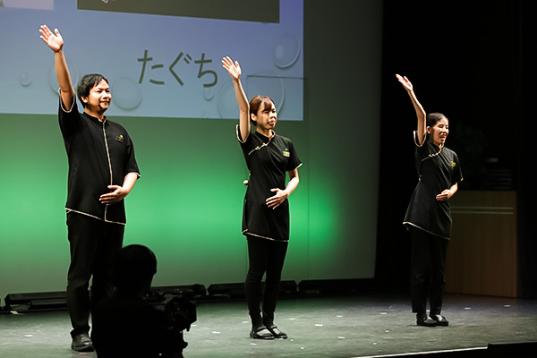 スペースの部、ロールプレイングの様子